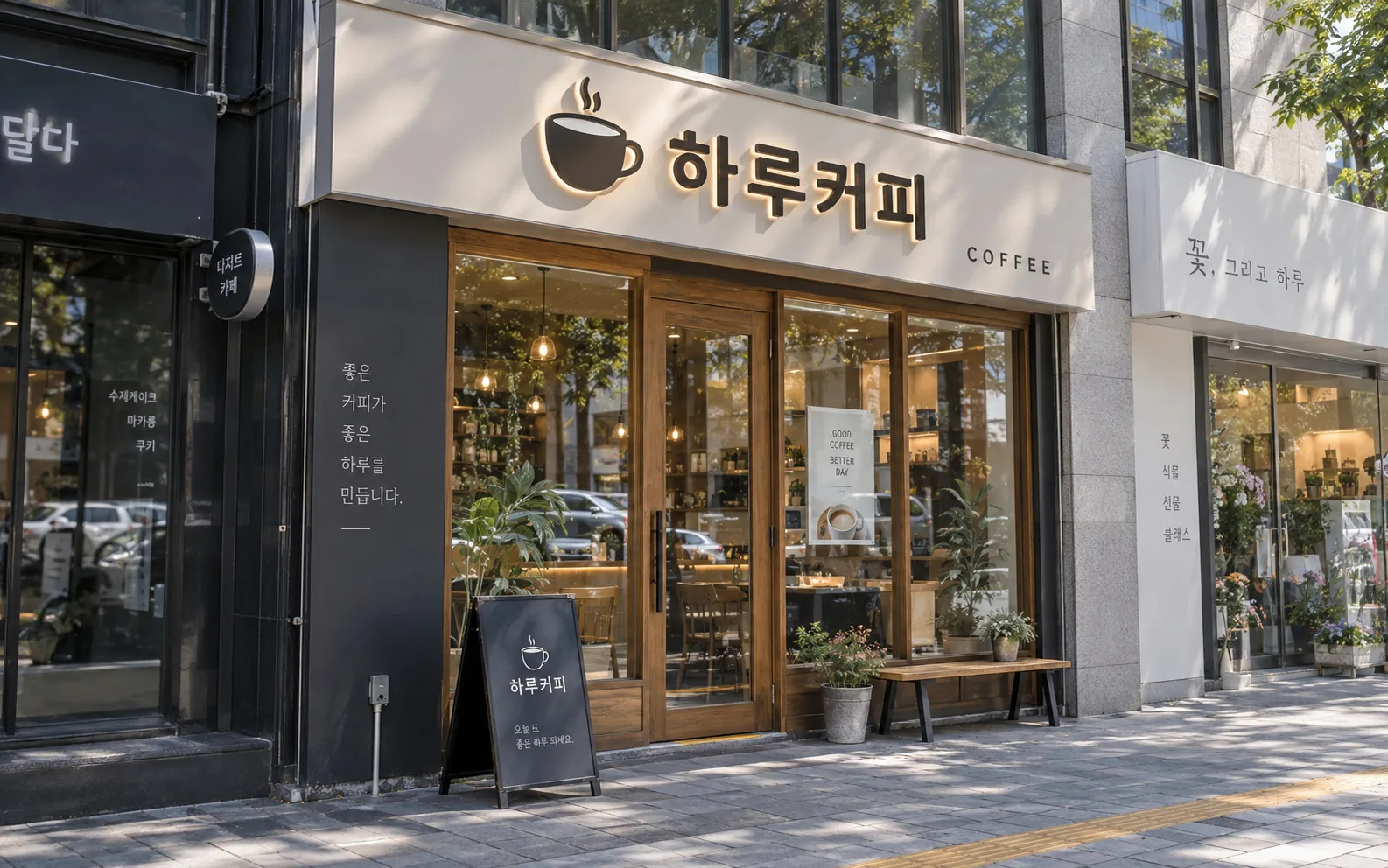 간판 제작·시공 예시